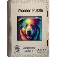Epee Wooden puzzle Multicolored Labrador 300 dielikov 2