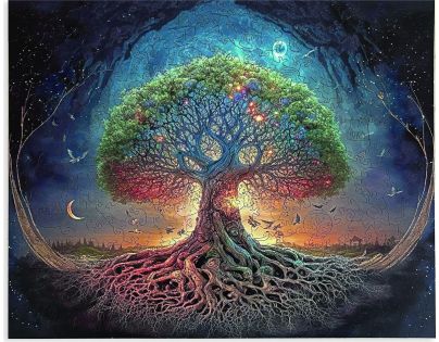Epee Wooden puzzle Tree of Life I. A3