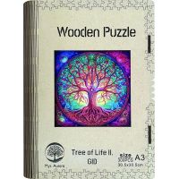 Epee Wooden puzzle Tree of Life II. A3 GID svietiaca v tme 2