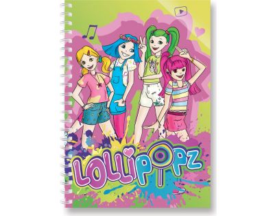 Epee Lollipopz A5 ružovozelený