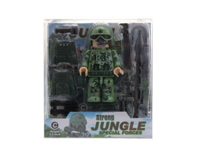Epee Figúrka Vojaci Špeciálna výsadková jednotka Strong C