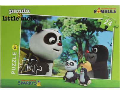 EP Line Puzzle Krtko a Panda na výlete 24 dielikov