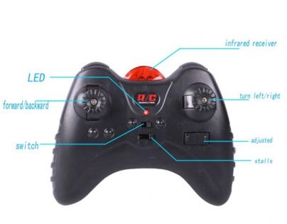 EPline RC auto Zero gravity čierny