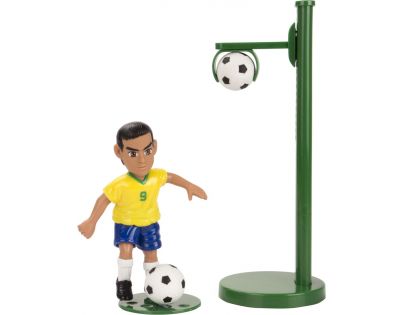 EP Line Shooters futbalista s držiakom na loptu Brazílie