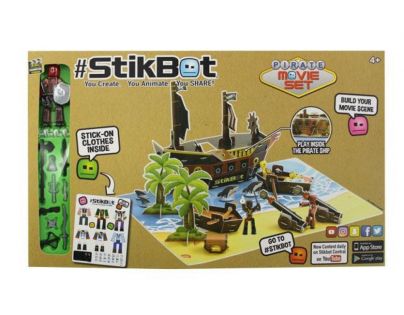 EPline Stikbot Filmárska sada Pirátska loď