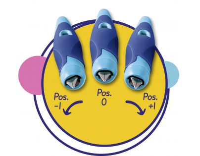 Ergonomické plniace pero pre pravákov - STABILO EASYbirdy Timber ružová vr. bombičky