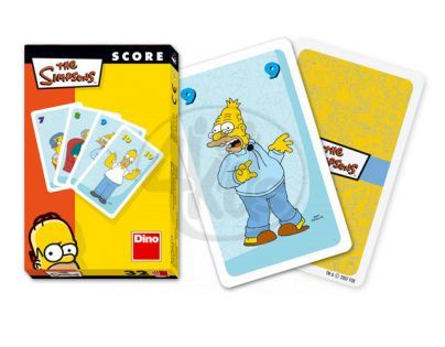 Dino 605480 - Simpsonovi - karetní hra Score