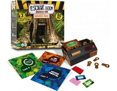 ADC Black Fire Escape Room úniková hra Rodinná edice 3 scénáře