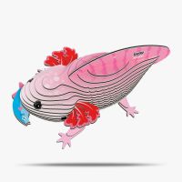 EUGY Axolotl 3D kartónová skladačka