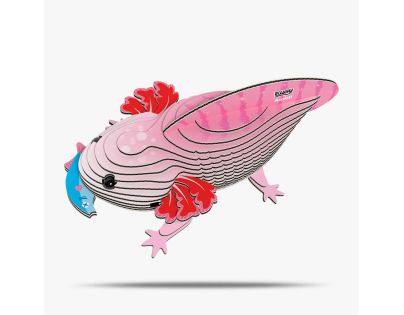 EUGY Axolotl 3D kartónová skladačka