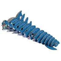 EUGY Mosasaurus 3D kartónová skladačka 5