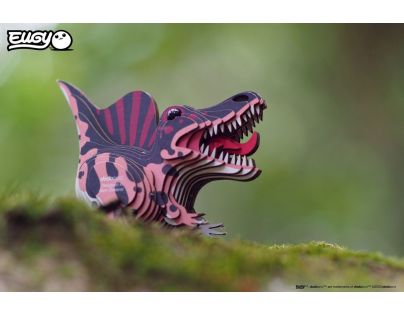 EUGY Spinosaurus 3D kartónová skladačka