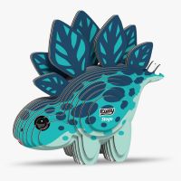 EUGY Stegosaurus 3D kartónová skladačka