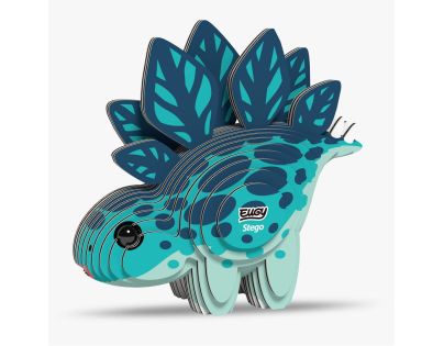 EUGY Stegosaurus 3D kartónová skladačka