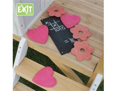 Exit Dekoračný set pre domčeky - kvetiny, srdcia