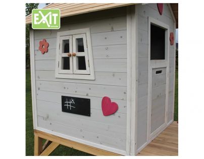 Exit Dekoračný set pre domčeky - kvetiny, srdcia