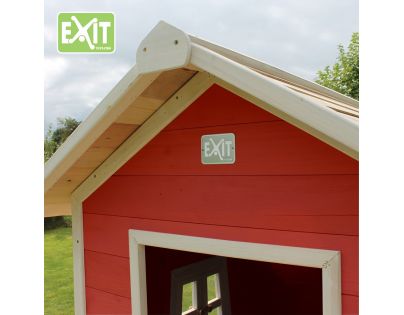 Exit Dřevěný domeček Beach 100 červený