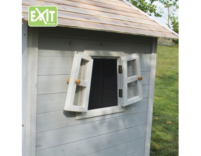 Exit Dřevěný domeček Beach 100 šedý