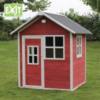 Exit Dřevěný domeček Loft 100 červený 2