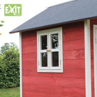 Exit Dřevěný domeček Loft 100 červený 4