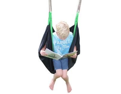 Exit Hojdačka Swingbag čiernozelená