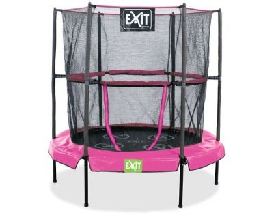 Exit Trampolína Bounzy Mini Pink s ochrannou sítí 140 cm