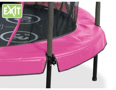 Exit Trampolína Bounzy Mini Pink s ochrannou sítí 140 cm
