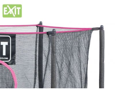 Exit Trampolína Bounzy Mini Pink s ochrannou sítí 140 cm
