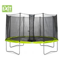 Exit Trampolína Twist so sieťou 244 cm Green Grey Exit Trampolína Twist so sieťou 244 cm Green Grey