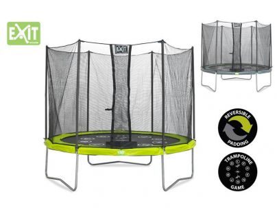 Exit Trampolína Twist se sítí 305 cm Green Grey