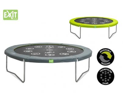 Exit Trampolína Twist se sítí 305 cm Green Grey