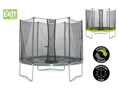 Exit Trampolína Twist se sítí 305 cm Green Grey