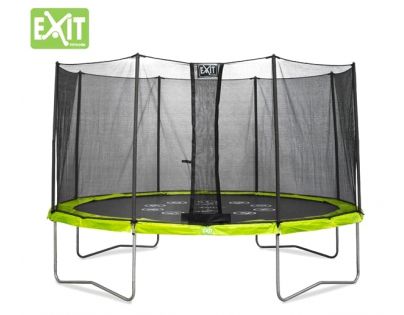 Exit Trampolína Twist se sítí 427 cm Green Grey