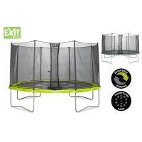 Exit Trampolína Twist se sítí 427 cm Green Grey 2