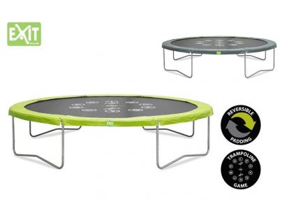 Exit Trampolína Twist se sítí 427 cm Green Grey
