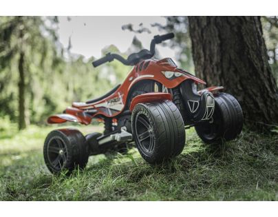 Falk Štvorkolka šliapací racing team červená