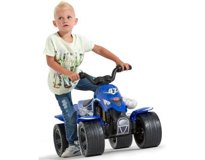 Falk Štvorkolka šliapací racing team modrá