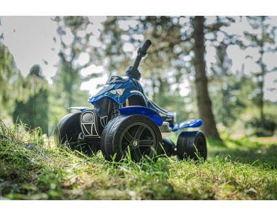 Falk Štvorkolka šliapací racing team modrá