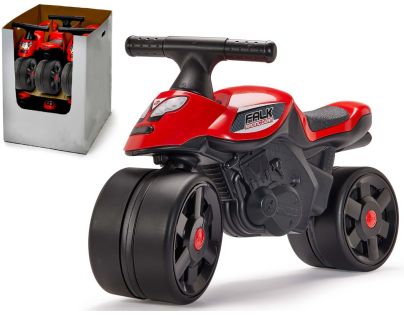 Falk Odrážadlo motorka Racing team červená