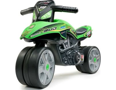 Falk Odrážedlo Racing moto zelené - Poškodený obal