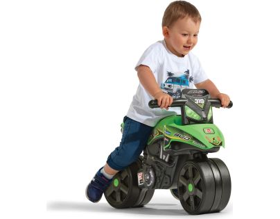 Falk Odrážedlo Racing moto zelené - Poškodený obal