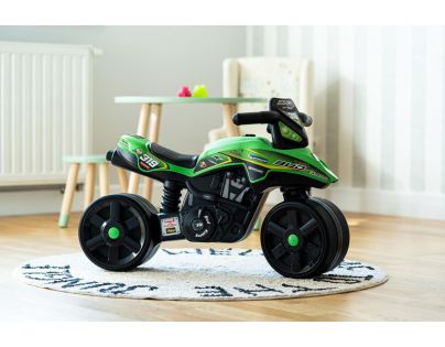 Falk Odrážadlo Racing moto zelené