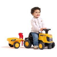 Falk Odstrkovadlo - traktor JCB s prívesom a príslušenstvom 2