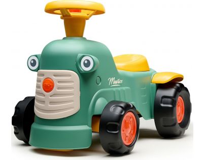 Falk Odstrkovadlo Traktor Maurice zelený s valníkem