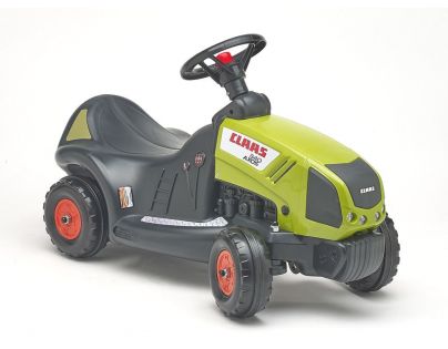 Falk Odstrkovadlo traktor Claas Axos 340 s volantom zelený
