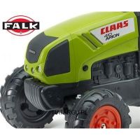 Falk Traktor Claas Arion 410 s prívesom zelený 2
