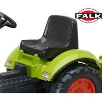Falk Traktor Claas Arion 410 s prívesom zelený 4