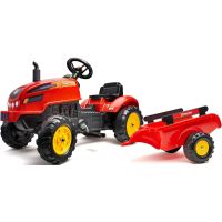 Falk Traktor šliapací Xtractor červený - Poškodený obal