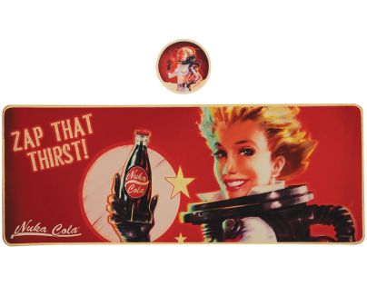 Fanatik Fallout Nuka-Cola Set herná podložka, podtácok