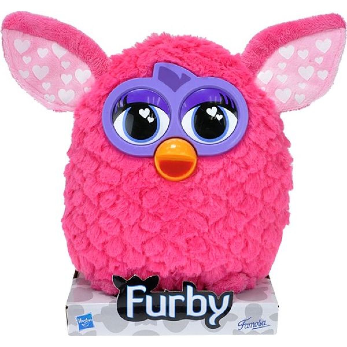 Famosa Furby plyšový 20 cm růžový